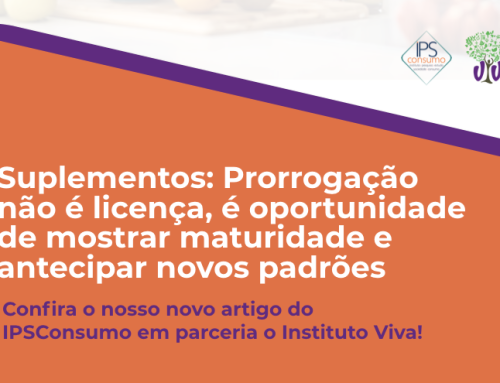 Suplementos: Prorrogação não é licença, é oportunidade de mostrar maturidade e antecipar novos padrões